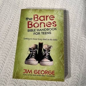the bare bones bible handbook for teens by jim george / paperback book
